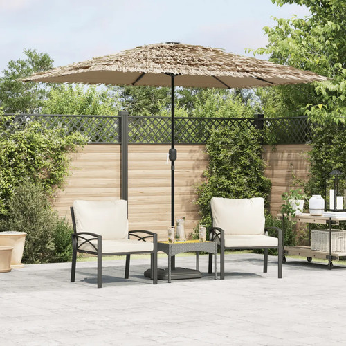 Walplus garden parasol steel - garden,