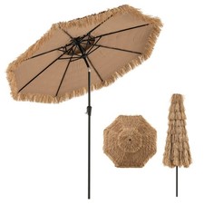 Thatched Tiki Umbrella w/