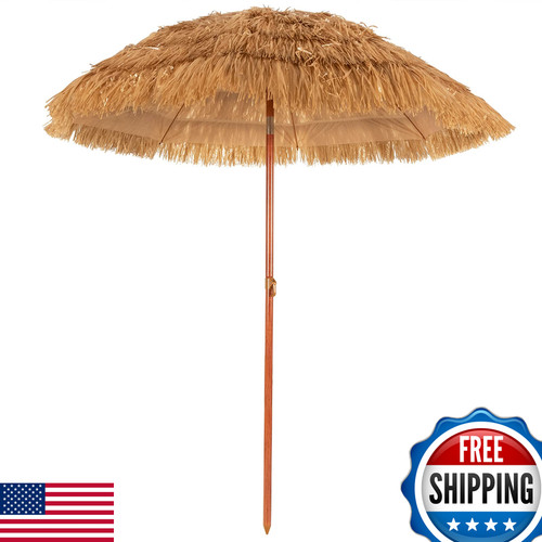 Giantex 5ft thatched tiki - giantex,