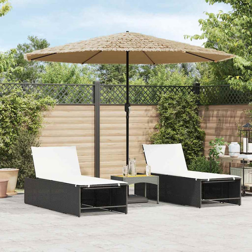 Garden parasol brown - garden,