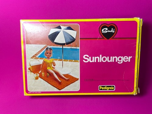 Sindy sunlounger 1977 boxed - sindy,