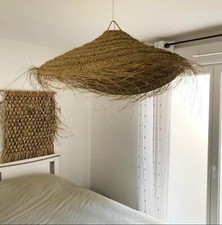 set of 2 Rattan lamp shade