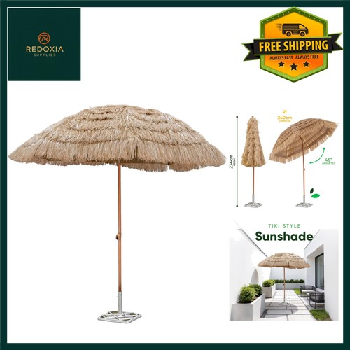 Stylish tiki straw garden - stylish,