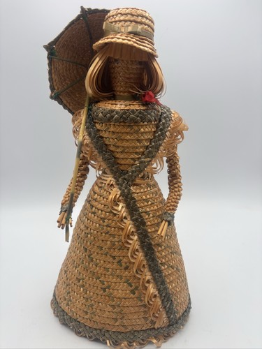 Vtg handmade natural woven - vtg,