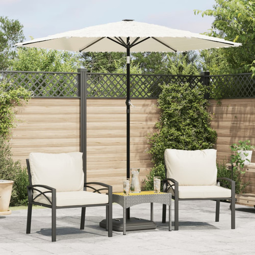 Garden parasol steel - steel, pole