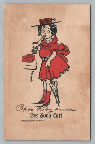 The soda girl - "the,