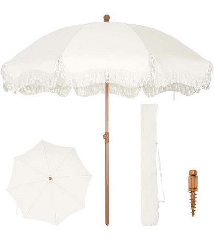 Beach umbrella upf - umbrella, 2m