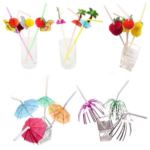 Exotic drinking straws - exotic,