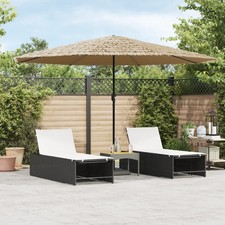 WALPLUS Garden Parasol Steel