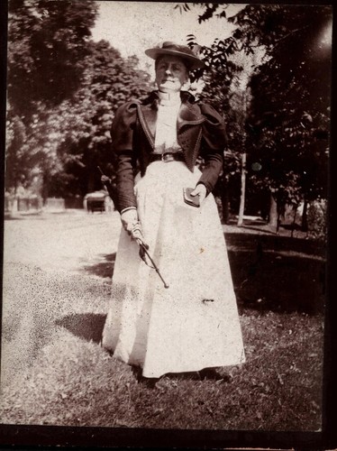 Cabinet card photo - photo, well