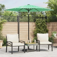 WALPLUS Garden Parasol Steel