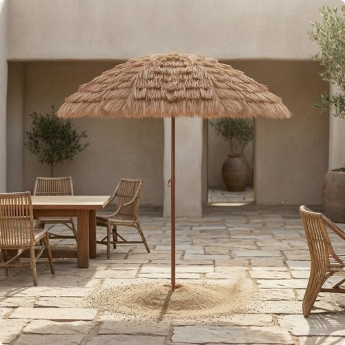 Straw umbrella fringe trim - fringe,